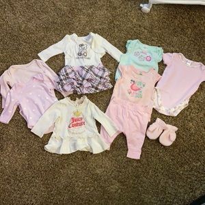 Baby girl clothes bundle